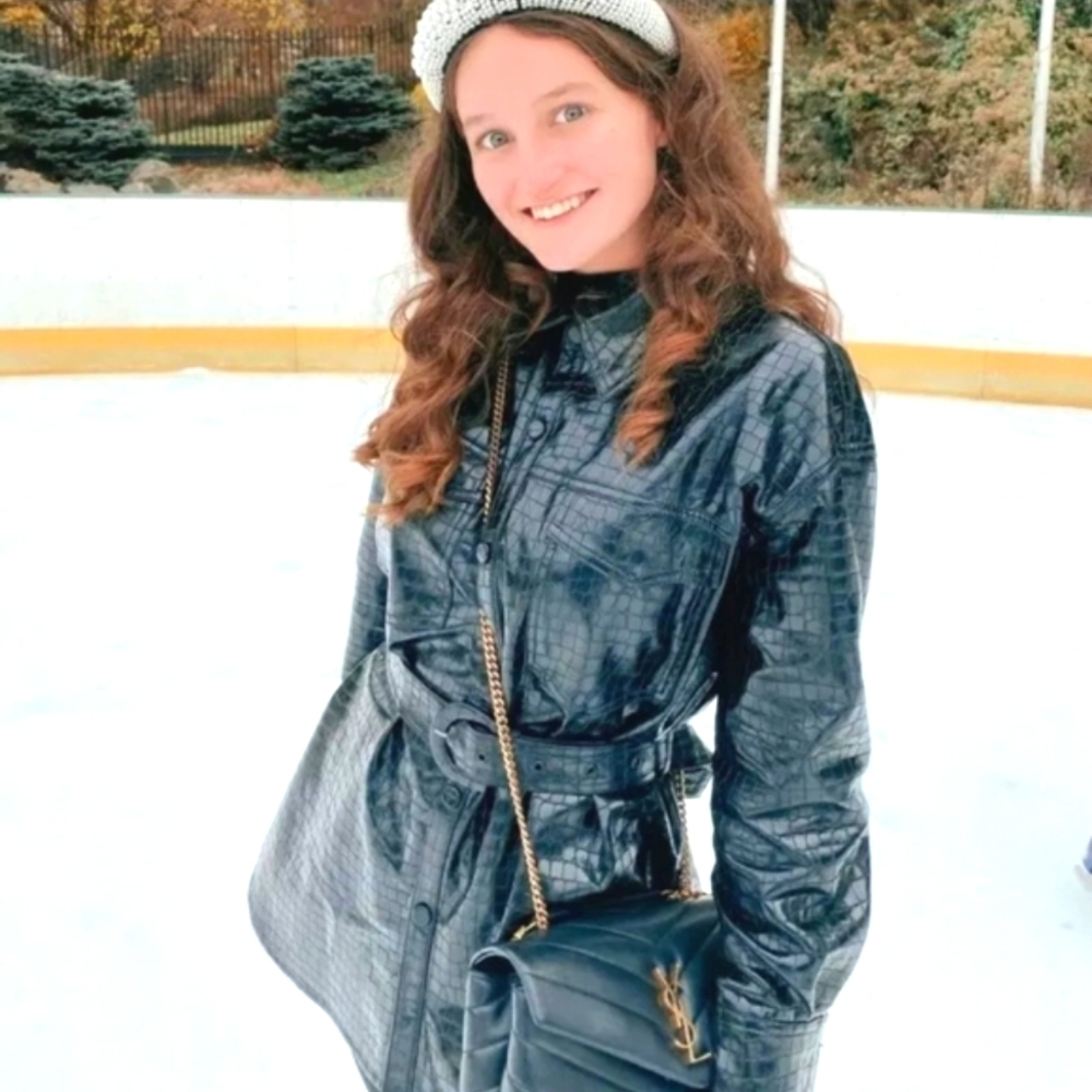 ZARA NWT Faux Leather Shirt/ Shaket Blogger's FAV.